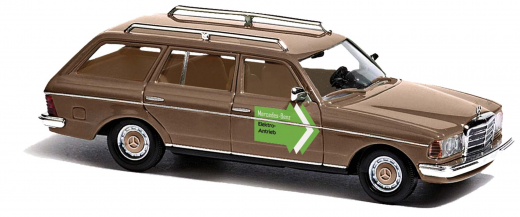 Busch 46816 H0 Mercedes-Benz W123 T-Modell - Elektroantrieb Versuchswagen