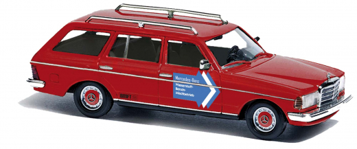 Busch 46817 H0 Mercedes-Benz W123 T-Modell Wasserstoff Benzin Versuchswagen