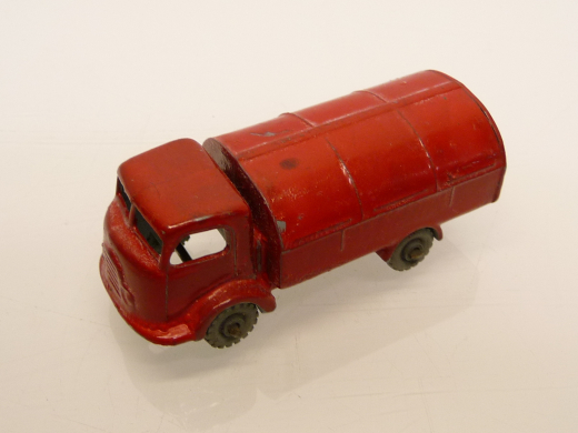 Matchbox No 38 Karrier refuse Collector 60er Jahre rot bemalt