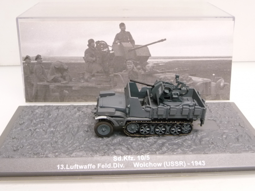 De Agostini 1:72 Sd. Kfz. 10/5 13. Luftwaffe Feld.Div. Wolchow USSR 1943