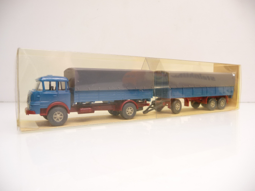 Wiking 486 1 B H0 Krupp 806 Frontlenker HZ azurblau aus 1979 wie NEU !!