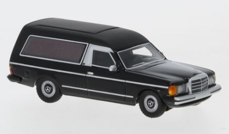 BOS 87685 Mercedes W123 Bestattungswagen schwarz