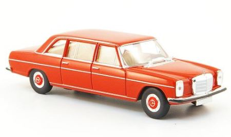 Brekina 13402 Mercedes 220 D lang (V115) rot - ohne Umverpackung