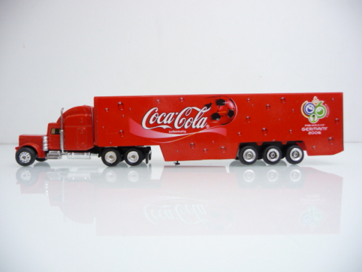 Coca Cola Truck 21cm Länge rot - Guter Zustand ohne OVP