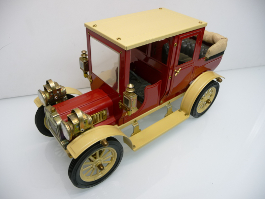 Carette 1:12 Benz Landaulet 907 rot / creme edles Blechmodell