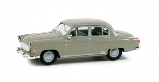 023283 Wolga GAZ M21 gelbgrau Herpa