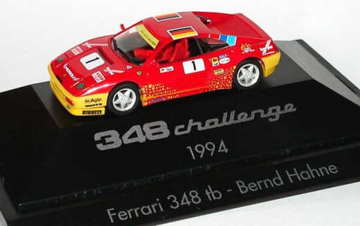 036245 Ferrari 348 tb Bernd Hahne, rot 348 Challenge 1994 Herpa