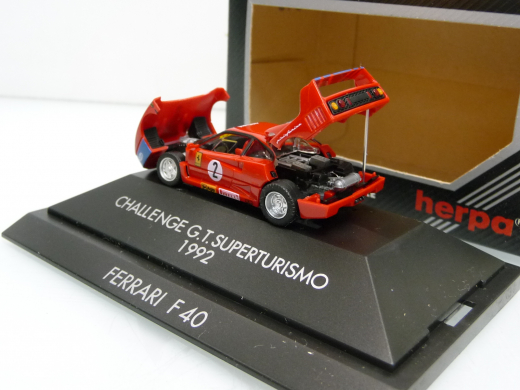 Herpa 180559 H0 Ferrari F40 Challenge G.T. Superturismo 1992 #2