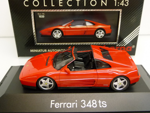 Herpa 1020 1:43 Ferrari 348 ts rot 1989 - 1995 Neuware in OVP