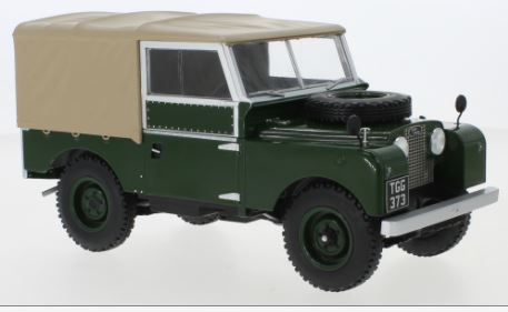MCG 1:18 18179 Land Rover Series I, dunkelgrün/matt-beige, RHD, 1957