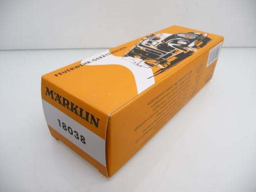 Märklin 18038 1:43 Magirus Feuerwehr Gerätewagen rot NEU !!