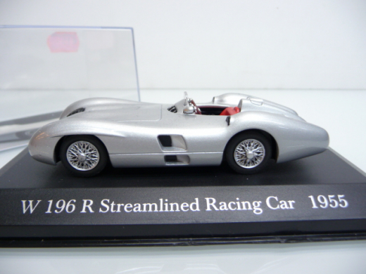 ixo 1:43 Mercedes Benz W 196 R Streamlined Racing Car 1955 - Wie neu in PC Vitrine