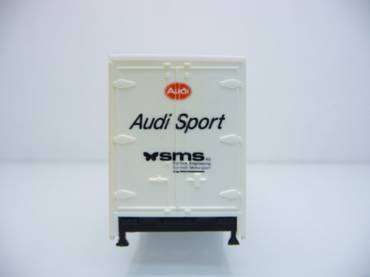 Herpa H0 Audi Renntransporter 1991 sms AG in OVP