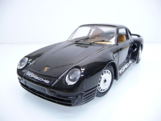 Bburago 1:24 Porsche 959 in schwarz aus Italien