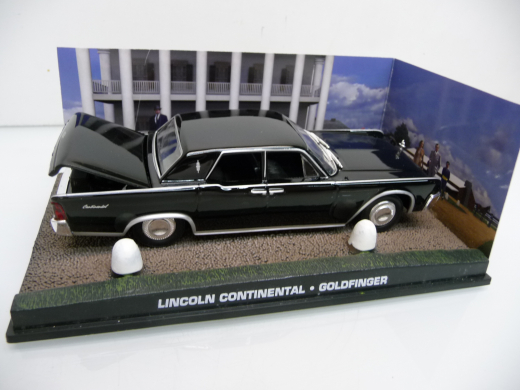 DeAgostini 1:43 Lincoln Continental schwarz - Goldfinger - 007 Serie