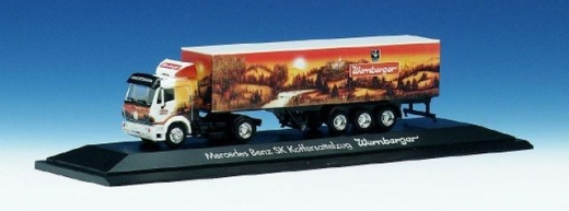 Herpa H0 120005 MB SK 88, Koffersattelzug Wernberger