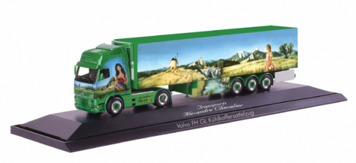 Herpa H0 120654 Volvo FH GL Kühlkoffer-Sattelzug