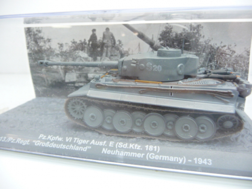 Pz.Kpfw. VI Tiger Ausf. E 13. Pz.Regt. Großdeutschland Neuhammer 1943 - De Agostini 1:72