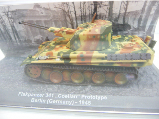 Flakpanzer 341 Coelian Prototype Berlin 1945 - De Agostini 1:72