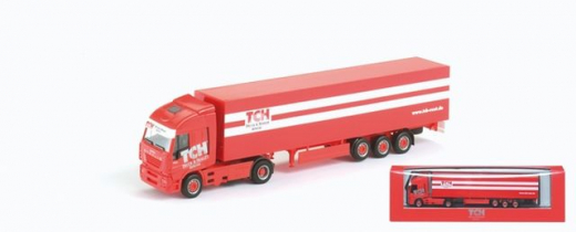 Herpa H0 281966 Iveco Stralis Koffersattelzug Sonderedition