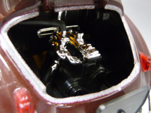 Solido 1:18 8048 Renault 4 CV Cabrio Braunrot ( maron)