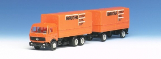 Herpa H0 811342 Mercedes Benz SK Pritschplane Hz Bauder