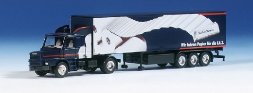 Herpa H0 844005 Scania Hauber I Koffersattelzug - limitiert