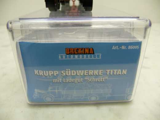 Brekina H0 86005 Krupp Südwerke Titan Stahlhandel