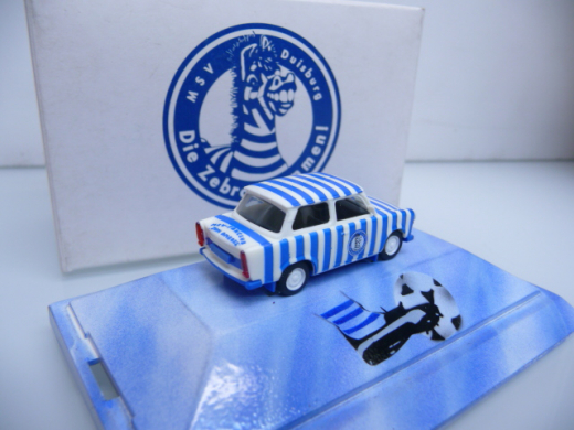 Herpa H0 1:87 Trabant MSV Duisburg Airbrush - Extrem selten