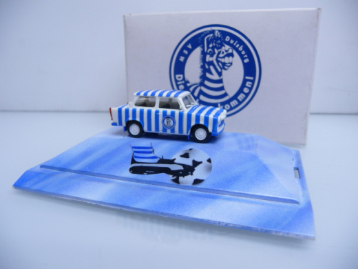 Herpa H0 1:87 Trabant MSV Duisburg Airbrush - Extrem selten