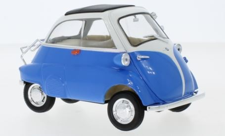 24096W 1:18 BMW Isetta 250 blau/weiss Welly Nex