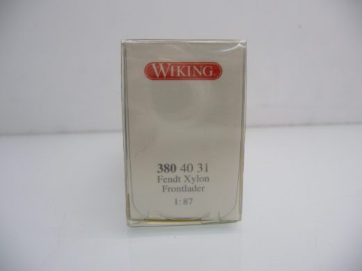 Wiking H0 380 40 31 Fendt Xylon Frontlader in grün Neuwertig in OVP