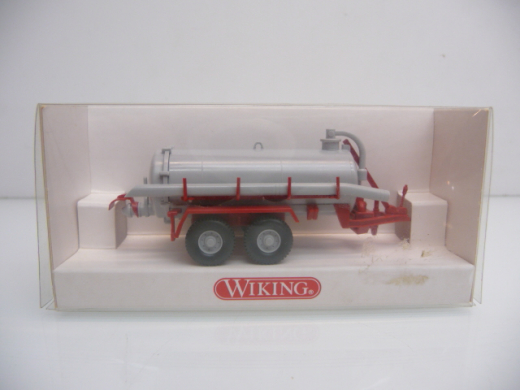 Wiking H0 382 01 17 Vakuumfaßwagen in rot grau Neuwertig in OVP