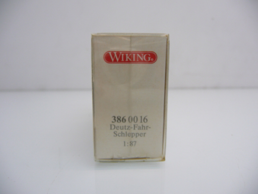 Wiking H0 386 00 16 Deutz-Fahr-Schlepper in grün Neuwertig in OVP