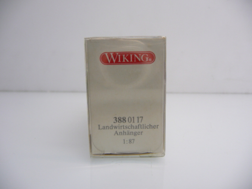 Wiking H0 388 01 17 Landwirtschaftlicher Anhänger in grün KRONE Emsland Neuwertig in OVP