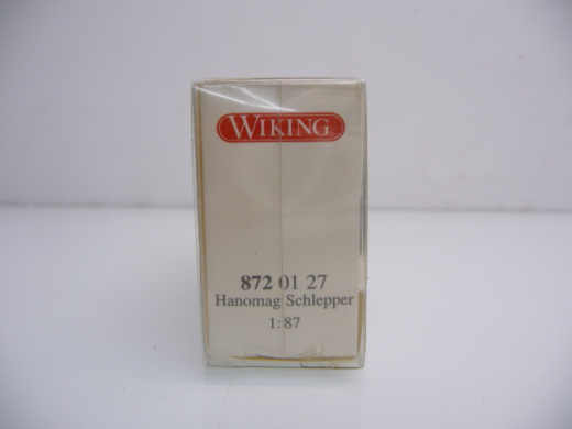 Wiking H0 872 01 27 Hanomag Schlepper in grün Neuwertig in OVP