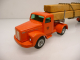 Tekno 449 Scania Vabis 76 Holztransporter orange near mint condition ca 1965