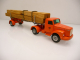 Tekno 449 Scania Vabis 76 Holztransporter orange near mint condition ca 1965