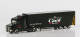 148573 Scania Hauber Jumbokoffer-Sattelzug Giraf-Beer Herpa H0