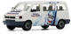 Herpa H0 042734 VW Transporter T4 Rheinfels Quelle