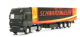 Herpa H0 290623 DAF XF 105 SSC Eurokoffer-Sattelzug