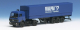 Herpa H0 826039 MB SK 88 Pritschplanesattelzug