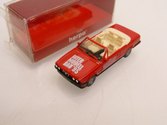 Herpa H0 BMW E30 Cabriolet rot Inter Modellbau 95 wie neu in OVP