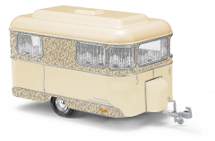 Busch 51703 H0 Wohnwagen Nagetusch, beige/silber