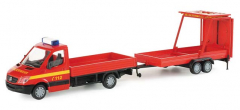 047326 Herpa MB Sprinter 06 Doppelkabine Feuerwehr Verkehrssi
