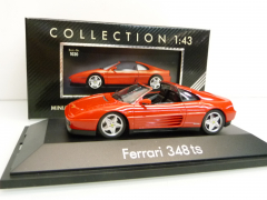 Herpa 1020 1:43 Ferrari 348 ts rot 1989 - 1995 Neuware in OVP