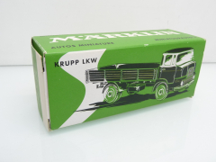 Märklin 18034 1:43 Krupp 2-achs LKW grau Replika NEU !!