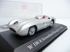 ixo 1:43 Mercedes Benz W 196 R Streamlined Racing Car 1955 - Wie neu in PC Vitrine