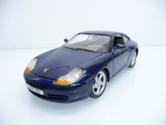 Maisto 1:24 Porsche 911 Carrera aus 1997 in blau-metallic