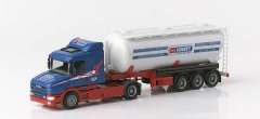 Herpa H0 149136 Scania Hauber Silo-Sattelzug 40 cbm, Kraft